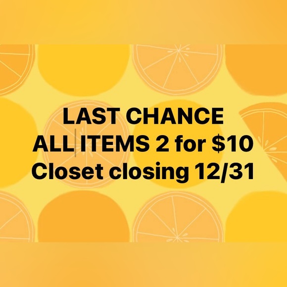 CLOSET CLOSING 12/31 - Picture 1 of 1